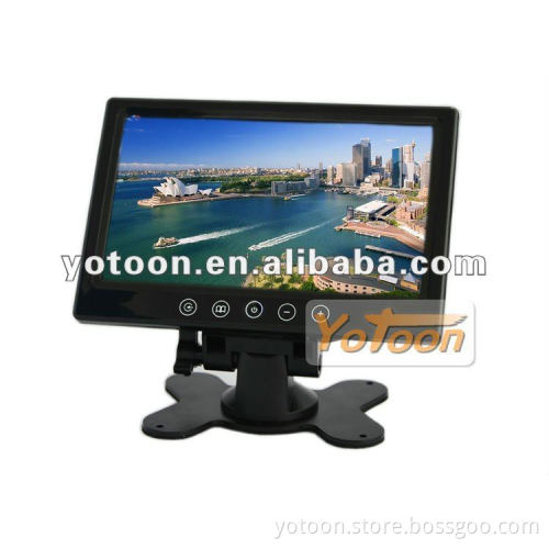 Stand alone Monitor / 7 inch stand alone monitor with touch key and 2 way video input stand alone monitor